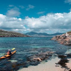 exploring islands by sea kayak